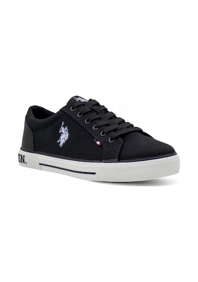 U.S. Polo Assn. 5M TEO 5FX Erkek  Siyah Sneaker