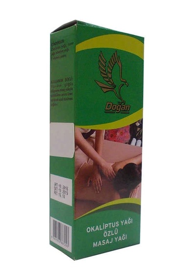 Okaliptuslu Masaj Ve Bakım Yağı Cam Şişe 100 Ml
