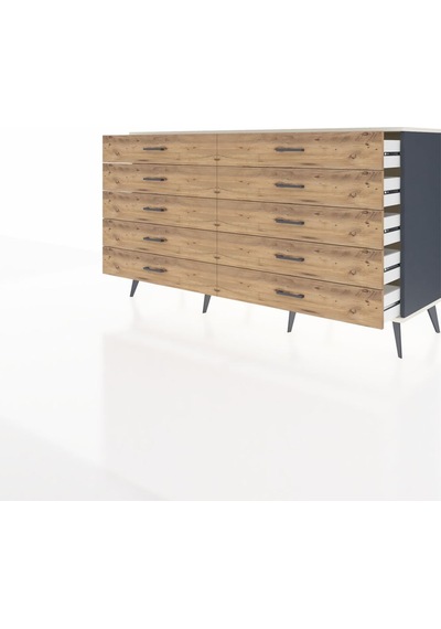 Hyperion Konsol 10 Çekmeceli 176x44x99 Antrasit-aytaşı/çam Antrasit-aytaşı/çam Hyperion Konsol 10 Çekmeceli 176x44x99 Antrasit-aytaşı/çam Antrasit-aytaşı/çam
