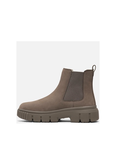 Timberland Greyfield Mid Chelsea Kadın Kahverengi Bot Medium Brown Nubuck