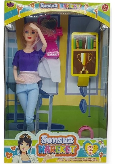 Anlily Sporcu Sonsuz Hareket Bebek - 02414 - Mor