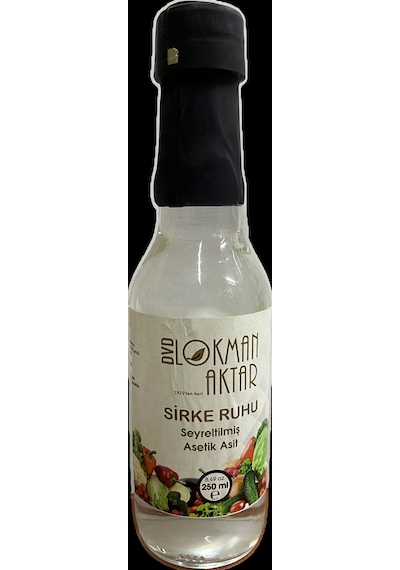 Lokman Aktar Sirke Ruhu Beyaz Saf Sirke Sirke 3 x 250 ML