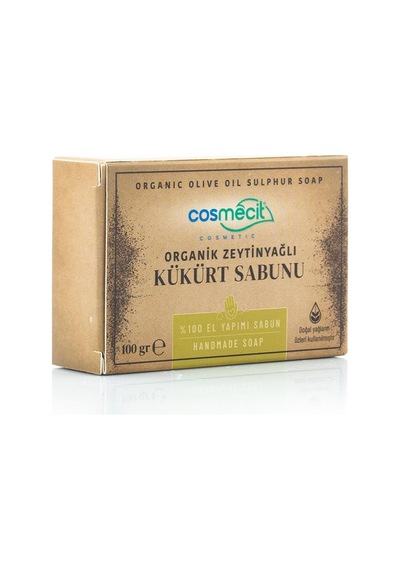 Cosmecit Organik Zeytinyağlı Kükürt Sabunu 100 Gr