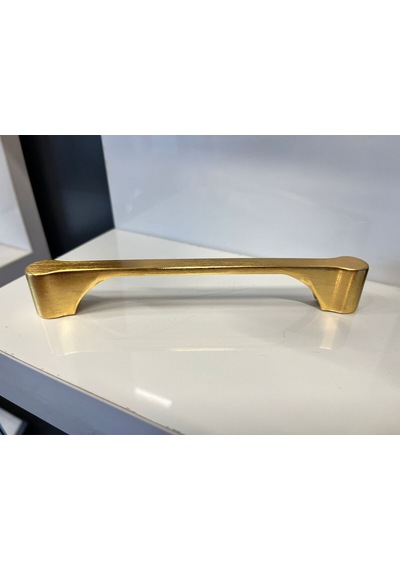 Venedik Metal Kulp 128mm Mat Altın Dolap Kapak Modern Tv Ünite Çekmece Mobilya Komidin Mat Altın