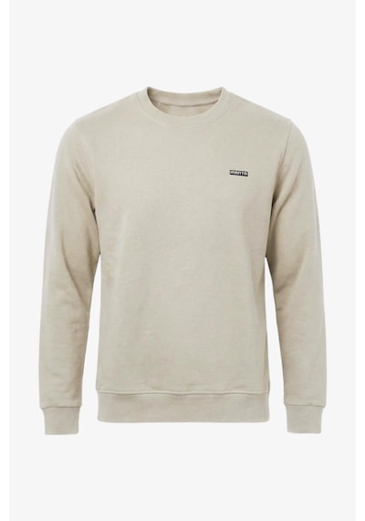 Manta Uzun Kollu Erkek Sweatshirt-31757 Taş