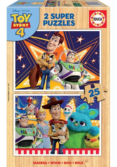 Educa Puzzle 2X25 Oyuncak Hikayesi 4 18083