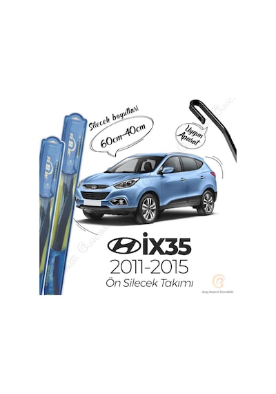 Hyundai ix35 Ön Silecek Takımı (2011-2015) RBW Hibrit