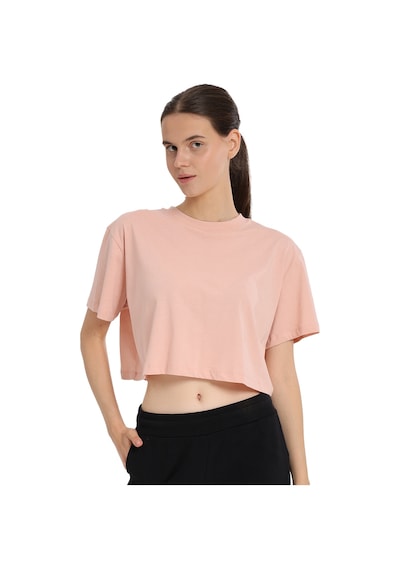 Sportive Sedona Cropped Kadın Pembe Günlük Stil T-shirt 25kk1034-ppmb 1776553 Pembe