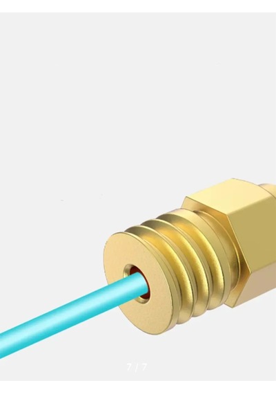 Creality 3d Yazıcı İçin Pirinç Nozul 0,4mm, Mk8 Mk7 5 Adet 332773983