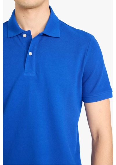 Defacto %100 Pamuk Polo Tişört E9504ax26spbe835 Mavi-be835