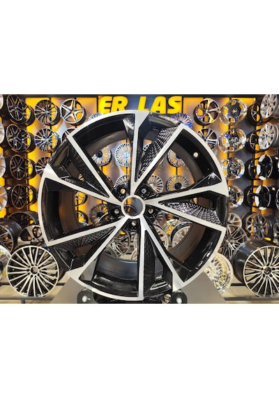 4 Adet Dy-808 8.5 19 5 112 Et40 Black Mack Jant Yenilenmiş Takım