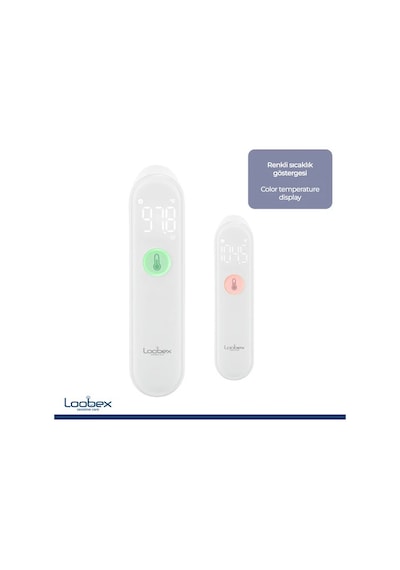 Loobex Led Temassız Ateş Ölçer Termometre
