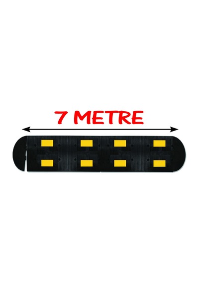 Hız Kesici Kasis Ankara Kauçuk Kasis Hız Kesici Yol Kasisi Kauçuk Şaseli 7 Metre 50x40 Cm