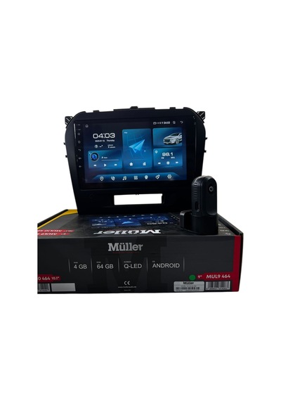 Suzuki Vitara 2015-2022 Müller 4-64 Profesyonel Oem Multimedya 9"