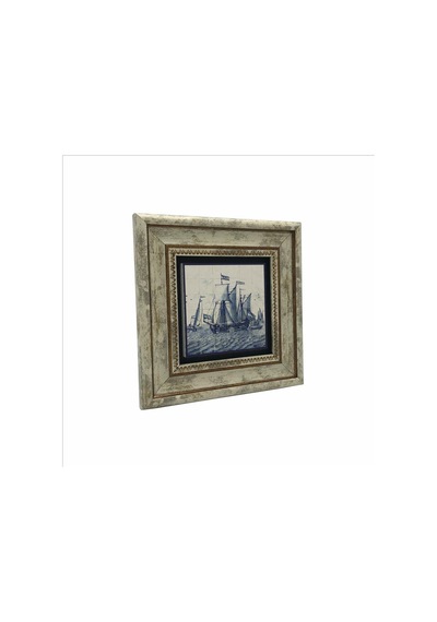 Hollanda Deseni Baskılı Taş Tablo 20x20 602