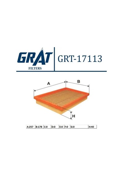 Grat 17113 Hava Filtresi 96mf9601ab