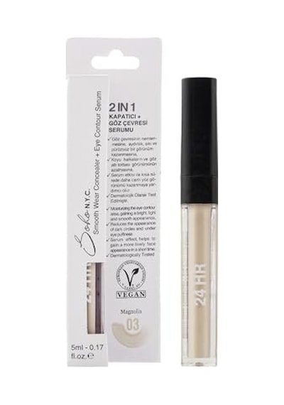 N.y.c. Göz Altı Morluk Ve Torba Için Serum Ve Kapatıcı 5 Ml- No 3 Magnolia Genel