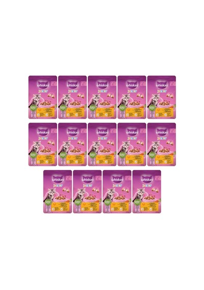 Whiskas Junior Tavuklu Yavru Kedi Maması 300 G X 14