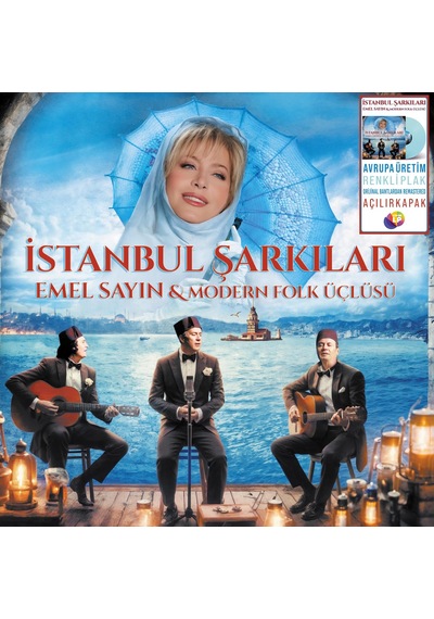 Emel Sayın & Modern Folk Üçlüsü - İstanbul Şarkıları Renkli Plak