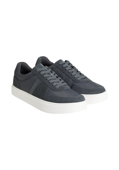 Calvin Klein Classıc Cups Lace Mıx Emb Tongue Gri Erkek Spor Ayakkabı & Sneaker
