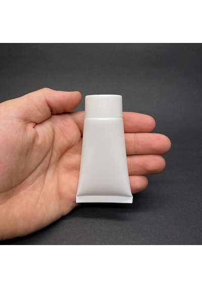 Beyaz Boş Krem Tüpü 30ml , Vidalı Kapaklı Merhem Tüpü , Beyaz Lipgloss Tüp 30 Ml X 3 Adet