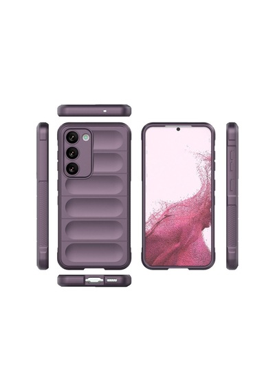 Samsung Galaxy Uyumlu, S23 Plus Kılıf Optimum Silikon - Mor