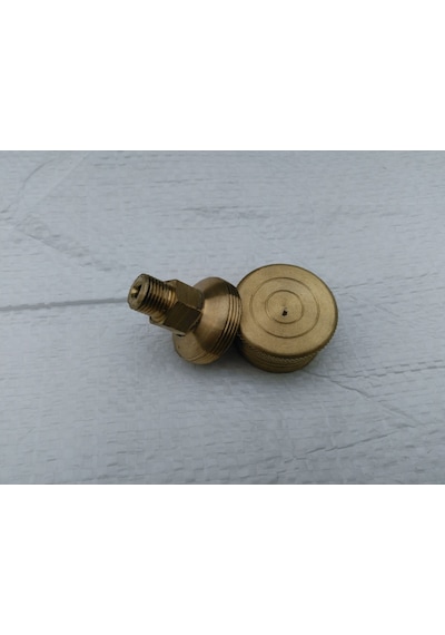 Sarı Pirinç Grasörlük - Gresörlük Yağı Haznesi - Yağlama Gresörlüğü NO:1 40 MM