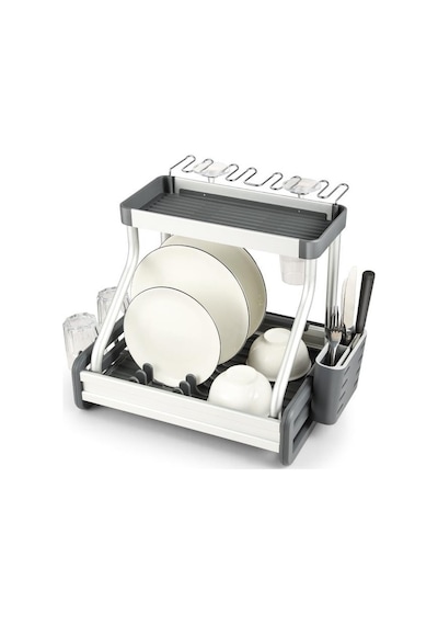 Arow Aldo Alüminyum Katlı Bulaşıklık Dc1.tr-4145 Gri