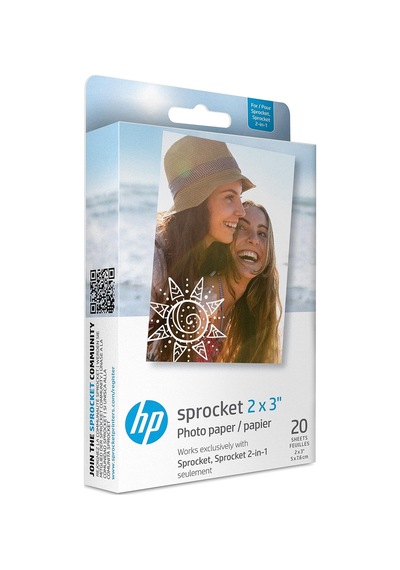 Hp Sprocket 5 X 7,6 Cm Birinci Sınıf Çinko Çıkartma Fotoğraf Kağı