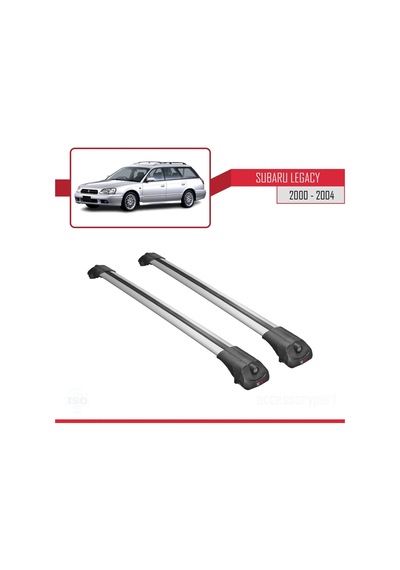 Subaru Legacy 2000-2004 Arası İle Uyumlu Ace-1 Ara Atkı Tavan Barı Gri