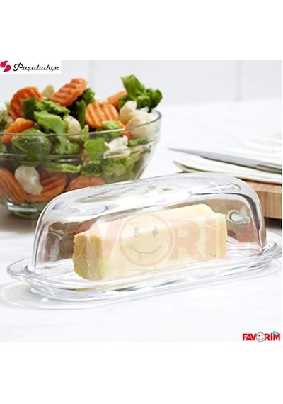 Paşabahçe Basic Frigo 6 Lı Cam Kahvalılık Tereyağlık Peynirlik