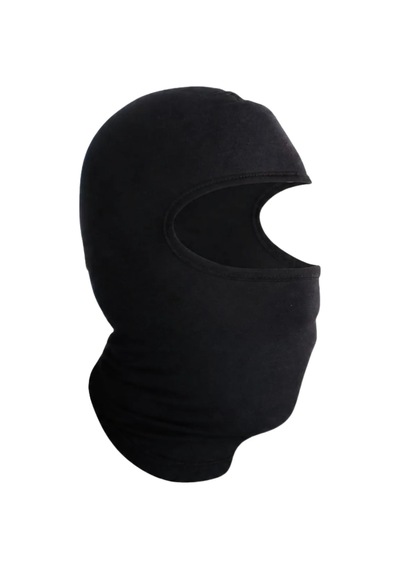 Hemengo Unisex Düz Siyah Balaklava 1 Adet Tek Beden Viskoz Kask İçi Motosiklet Outdoor Maske Hmngobzs Diğer