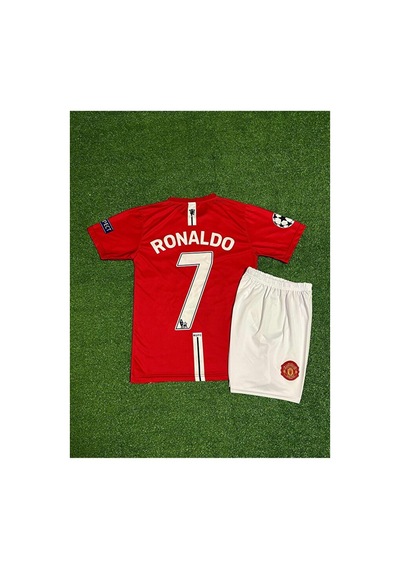 Manchester United Cristiano Ronaldo Temalı Çocuk Forması Çok Renkli
