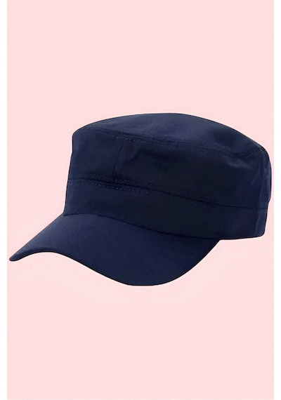 Tezzgelsin Unisex Pamuklu Castro Şapka Lacivert