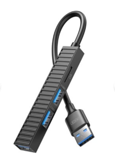 Usb Çoğaltıcı Kart Girişli 3 Port Xo-hub014a