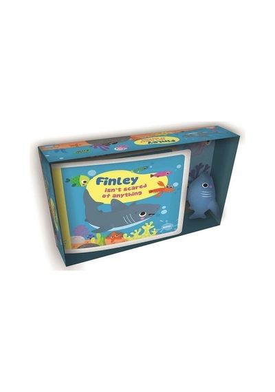 My First Bath Book & Toy: Finley İsn't Scared Of Anything