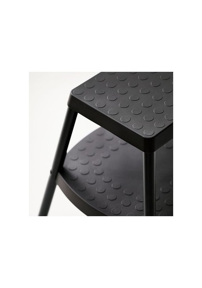 Ikea Haddarp Basamaklı Tabure, Siyah-gri