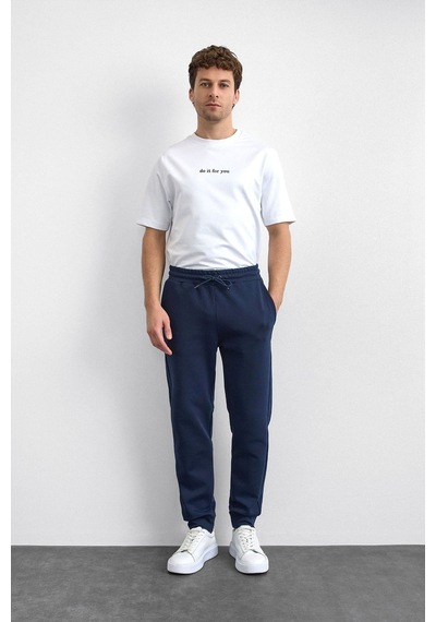 Back And Bond Lacivert Regular Fit Jogger Pantolon