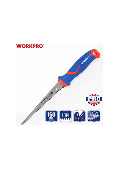 Workpro Wp215016 150 Mm Hızlı Kesim Profesyonel Alçıpan Testeresi