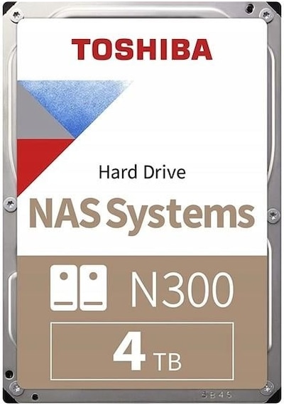 Toshıba 4tb N300 Mn10ada400es 7200rpm 512mb Sata-3 Nas Diski