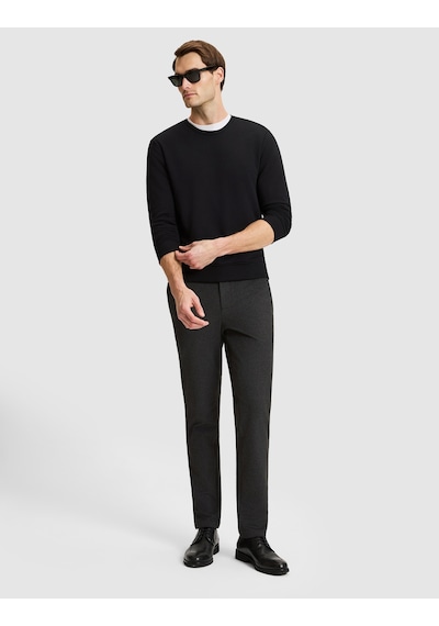 Pierre Cardin Siyah Regular Fit Basic Sweatshirt 50334023-vr046
