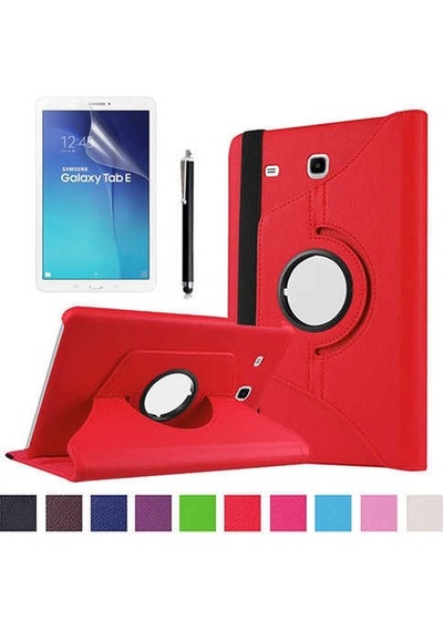 Galaxy Uyumlu Tab E T560 9.6 Zore Dönebilen Standlı Tablet Kılıfı