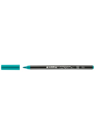 Tr 4200 Fırça Uçlu Porselen Kalemi - Turkuaz - 1 Kalem - Fırça Ucu 1-4 Mm Genel