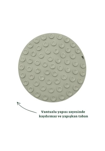 Köpek Ve Kedi İçin Yavaş Yeme Ve Yalama Matı Gıda Sınıfı Silikon Can Sıkıntısı Azaltıcı-pizza Desen
