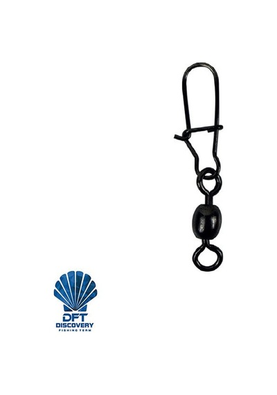 D. Dft Siyah Çift Kilitli Klips Fırdöndü No: