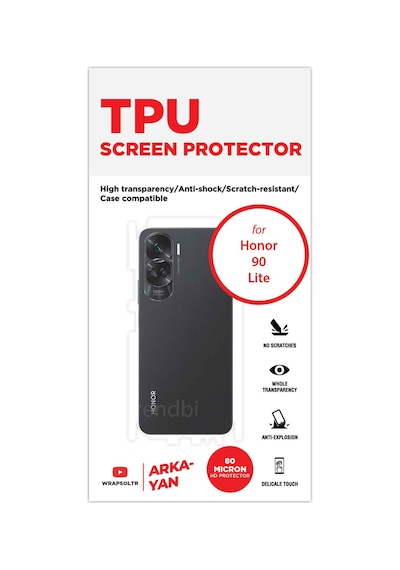 Honor 90 Lite Arka Ve Yan Kaplama Leke Bırakmayan Hd Film