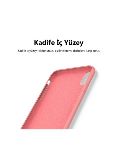KZY İletişim Huawei Y6 2019 İçi Kadife Soft Logosuz Lansman Silikon Kapak