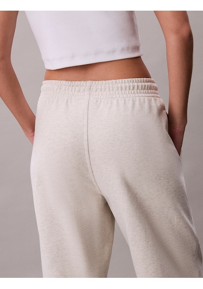 Calvin Klein Kabartma Monologo Havlu Kumaş Kadın Gri Eşofman Altı Lv047f206g-p4p Gri