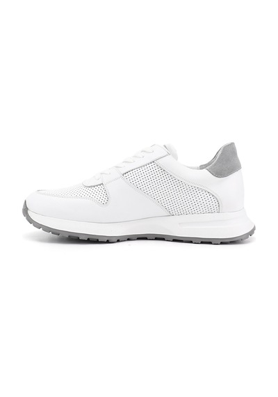 Gönderi(R) Gönderi R Erkek Beyaz Bağcıklı Hakiki Deri Comfort Sneaker Ddma80338312