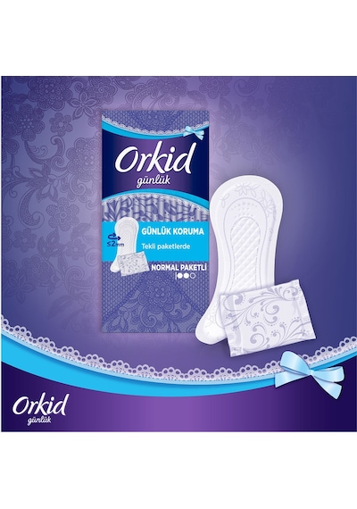 Orkid Günlük Koruma Normal 20'li